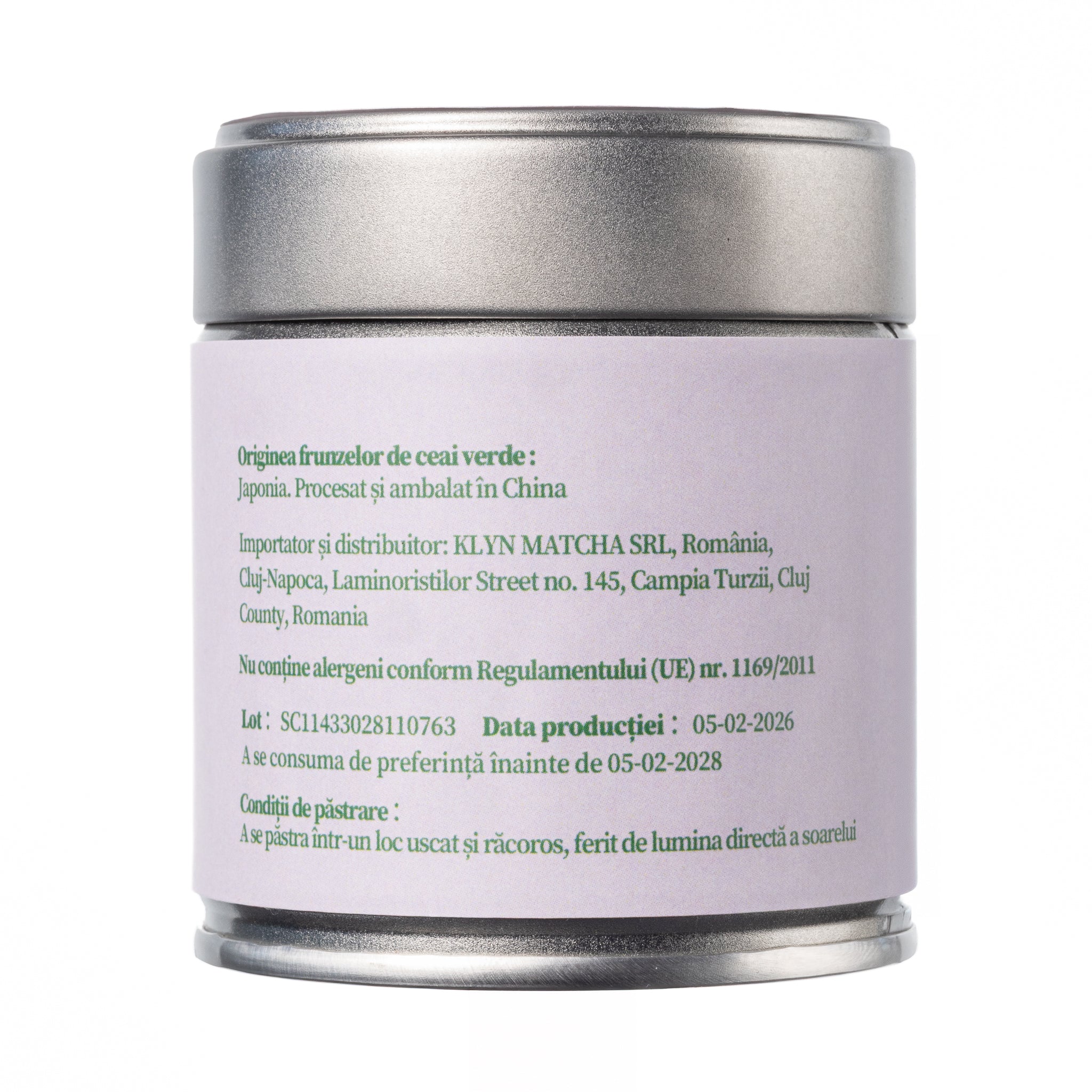 KLYN Matcha Powder – Ceai Matcha Japonez Ceremonial, 30g